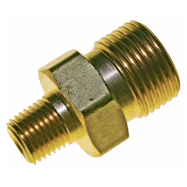 B50 Oxygen 1/4" X CGA540 Male Brass Adaptor 2400PSI High Pressure
